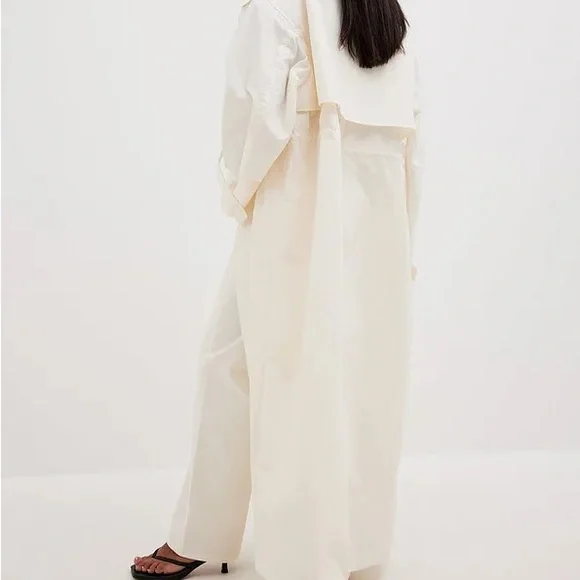 ๐ NWT NA-KD Oversized Nylon Trench ๐ - Picture 4 of 12
